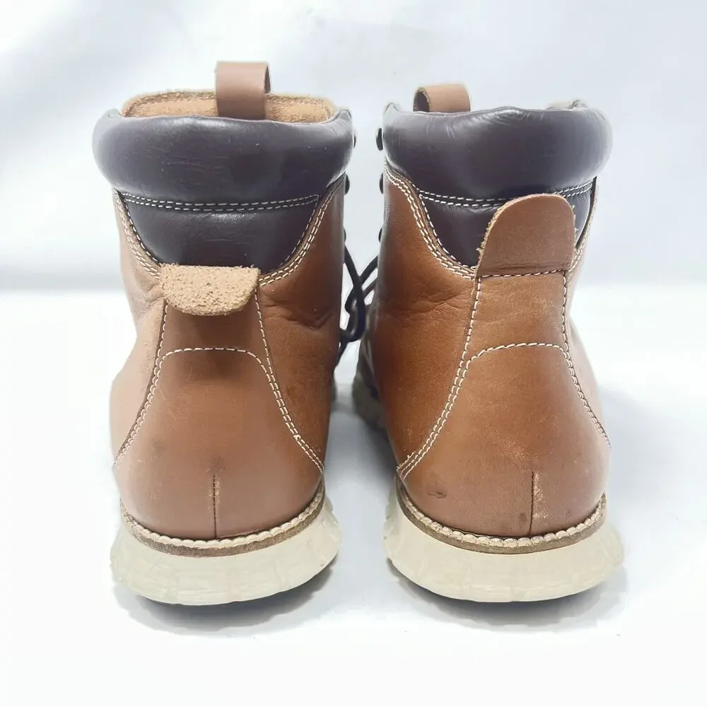 Cole Haan ZeroGrand Waterproof Hiker C25555 Woodbury Leather Boots Men's 9.5 M